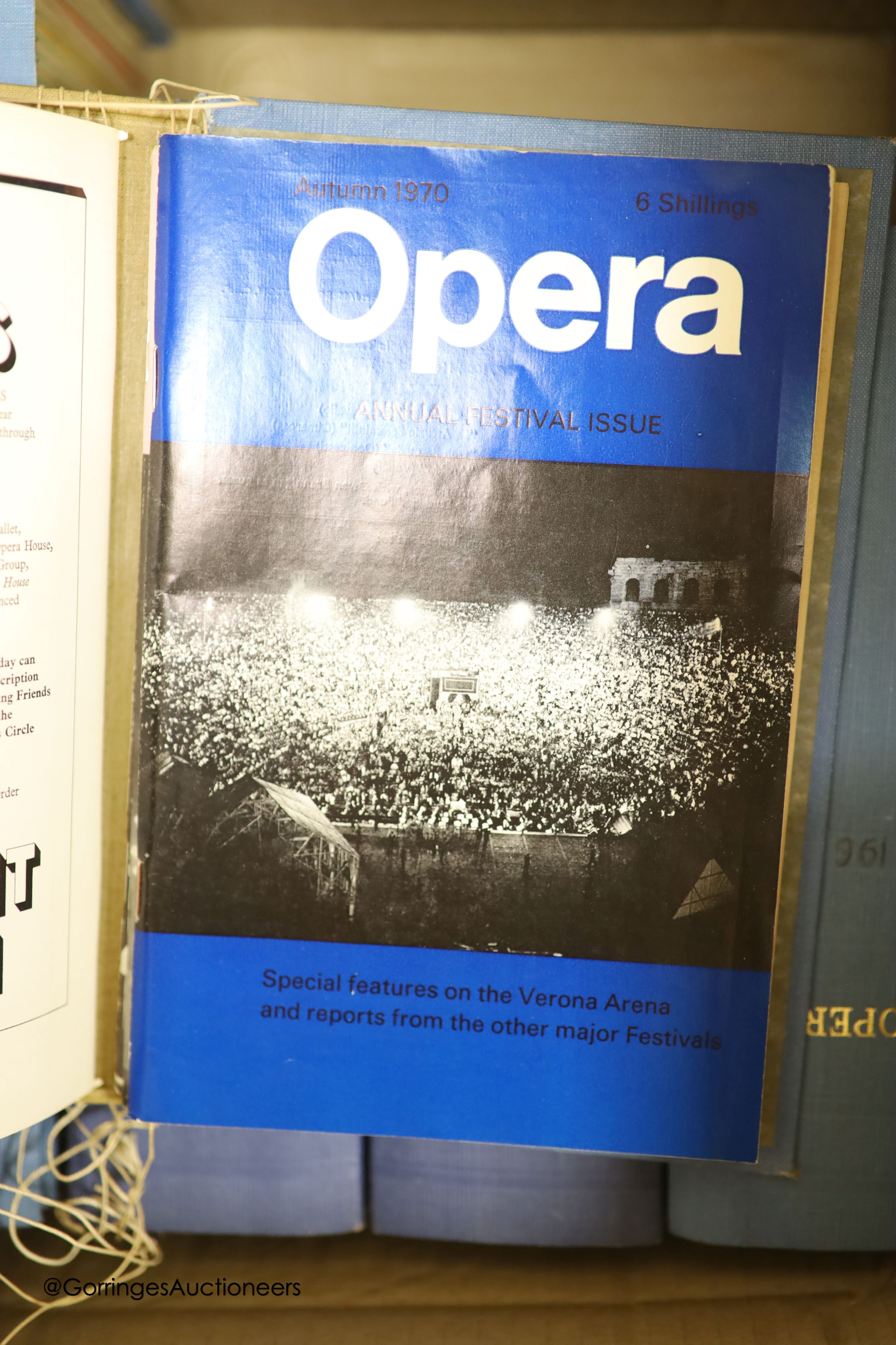 A large collection of Opera Magazines